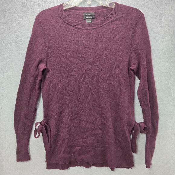 Halogen Cashmere Side Tie Sweater Size Small - Picture 1 of 5
